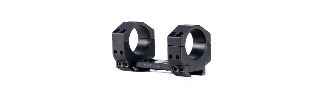 SEEKINS PRECISION 0010650120-F PRECISION MOUNT  BLACK 7075 ALUMINUM 34MM TUBE