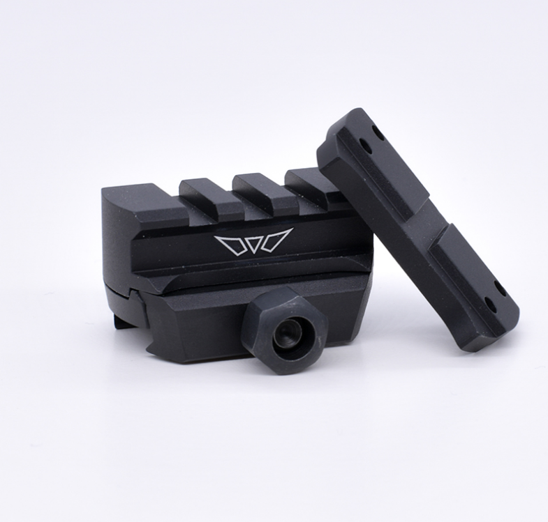 WARNE 6102M RED DOT RISER TACTICAL BLACK ANODIZED