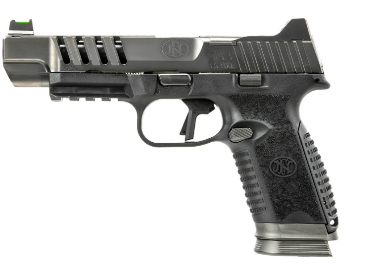 FN 66100940 509 LS EDGE 9MM LUGER 5" BARREL 10+1, MATTE BLACK POLYMER FRAME WITH MOUNTING RAIL, NO MANUAL SAFETY, OPTICS READY