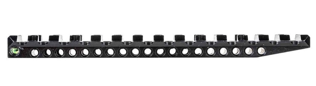 TAPCO TAP22043  SCOPE BASE BLACK RUGER 10/22 0 MOA