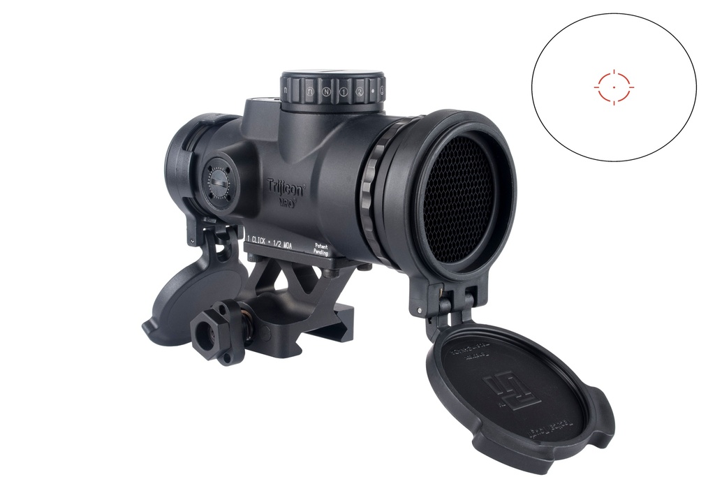 TRIJICON 2200109 MRO HD PATROL MATTE BLACK 1X 68 MOA/2MOA RED DOT RETICLE