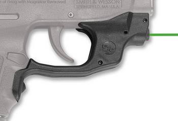 CRIMSON TRACE 0143901 LASERGUARD  FITS S&W M&P BODYGUARD .380, GREEN LASER BLACK POLYMER