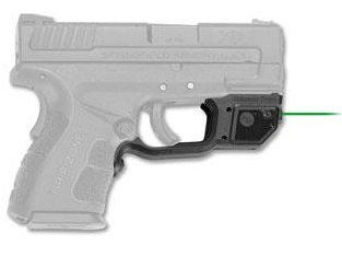 CRIMSON TRACE 0163301 LASERGUARD  SPRINGFIELD XD MOD2, GREEN LASER BLACK POLYMER