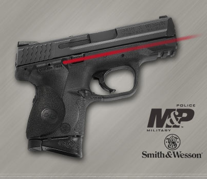 CRIMSON TRACE 0121201 LASERGRIPS  BLACK RED LASER S&W M&P COMPACT