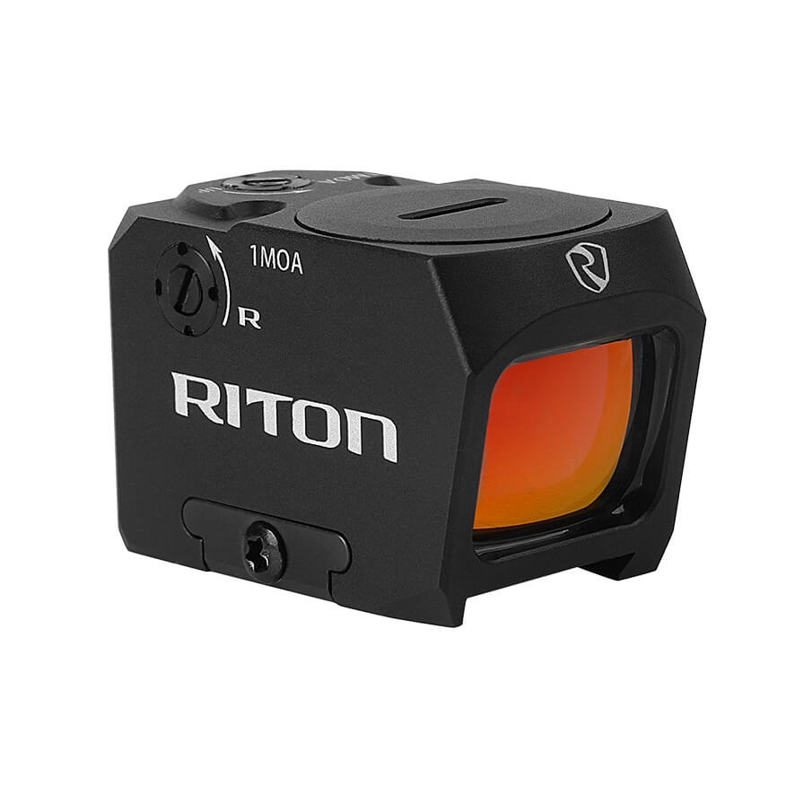 RITON OPTICS 3TEED23 3 TACTIX EED BLACK 1 X 0.83" X 0.65" 3 MOA RED DOT