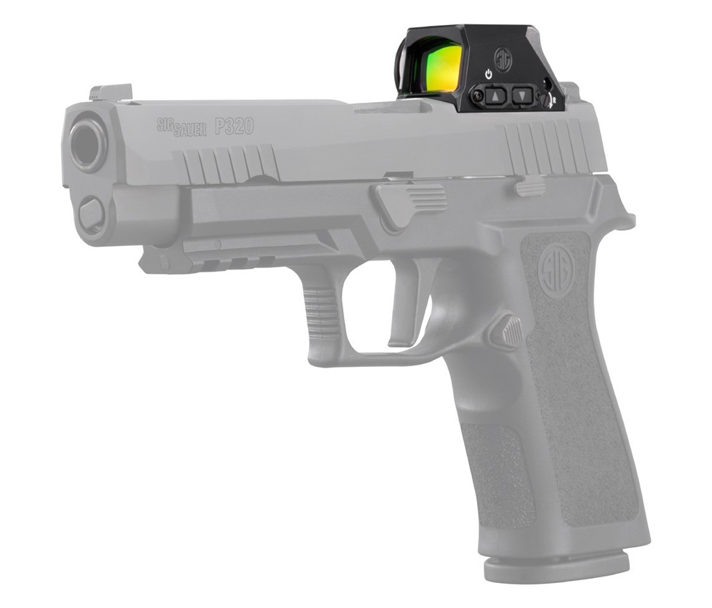 SIG SAUER ELECTRO-OPTICS SORX1560 ROMEO-X SIG-LOC PRO BLACK CERAKOTE 1X 6 MOA RED DOT RETICLE