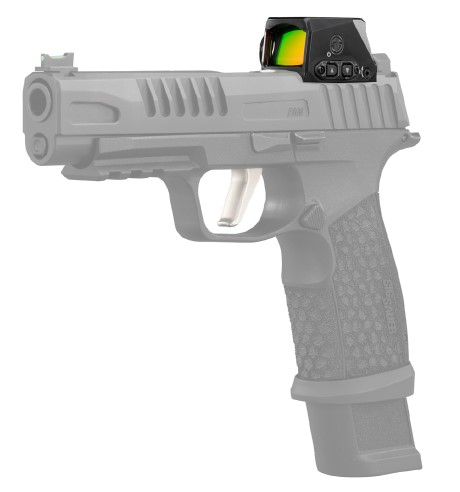 SIG SAUER ELECTRO-OPTICS SORX1660 ROMEO-X SIG-LOC COMPACT CERAKOTE BLACK 1X 24MM 6 MOA RED DOT RETICLE