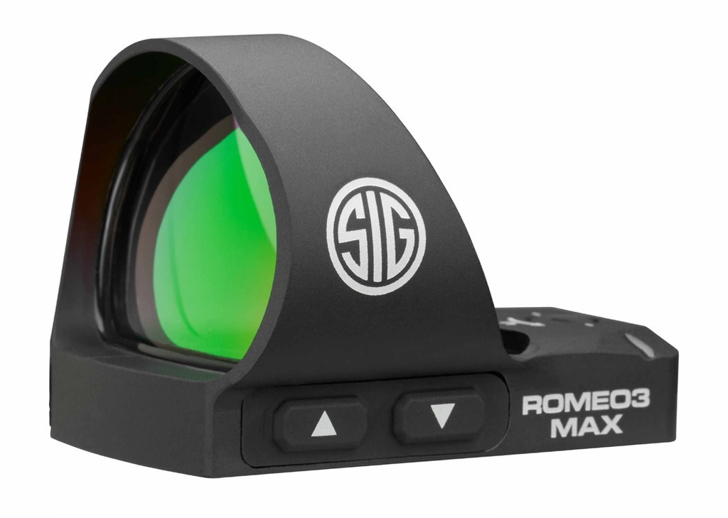 SIG SAUER ELECTRO-OPTICS SOR30300 ROMEO3MAX PRO BLACK 1 X 31 MM 3 MOA RED DOT