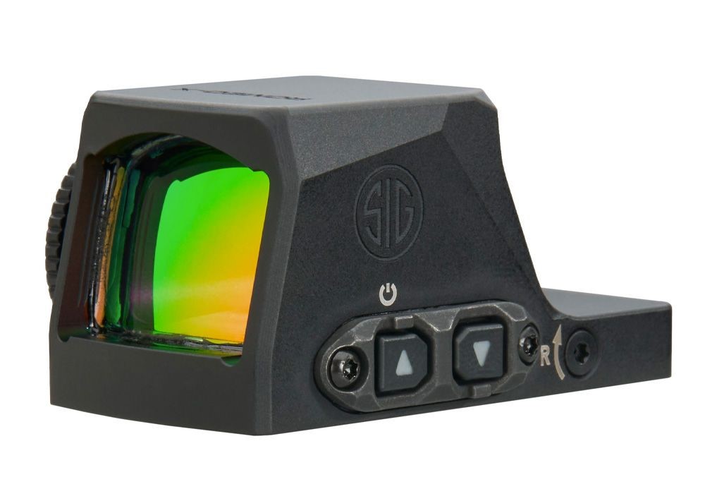 SIG SAUER ELECTRO-OPTICS SORX1360 ROMEO-X ENCLOSED BLACK 1 X 24 MM 6 MOA RED DOT