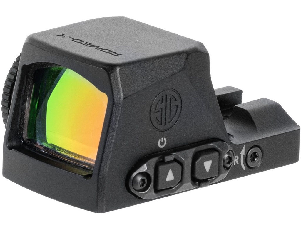 SIG SAUER ELECTRO-OPTICS SORX1060 ROMEO-X OPEN BLACK 1 X 6 MOA RED DOT