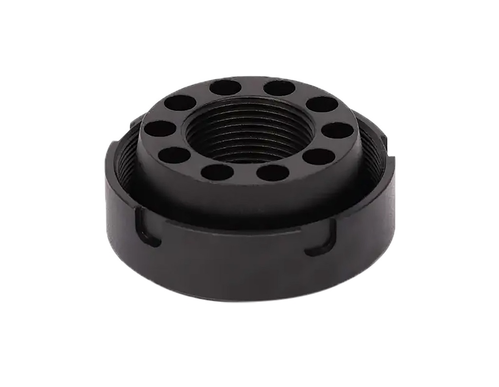 SILENCERCO AC4745 CHARLIE DIRECT THREAD MOUNT FITS M13X0.75 STAINLESS STEEL OXIDE BLACK