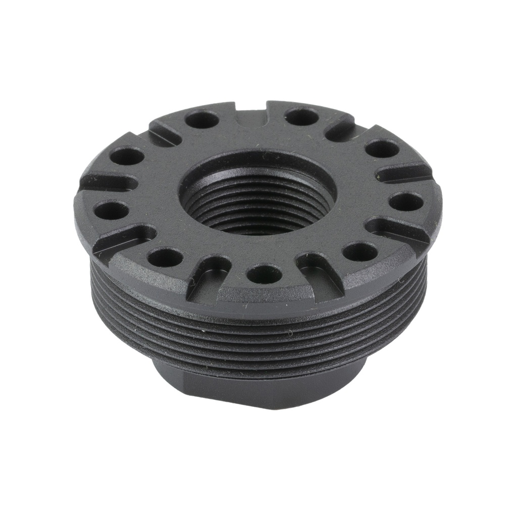 SILENCERCO AC668 BRAVO DIRECT THREAD MOUNT FITS 3/4"X24 MATTE BLACK