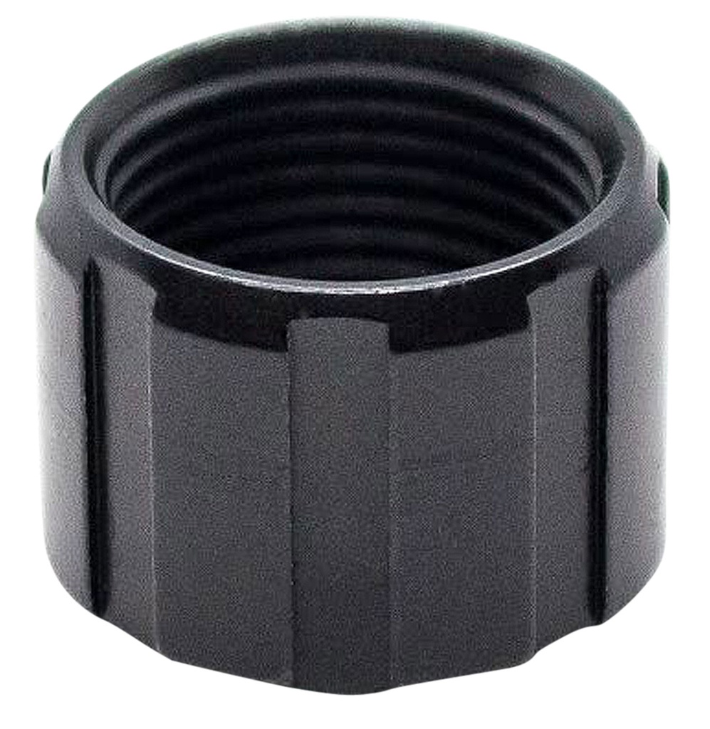 SILENCERCO AC1360 THREAD PROTECTOR  9MM LUGER BLACK STEEL 1/2"-28 TPI AR-PLATFORM