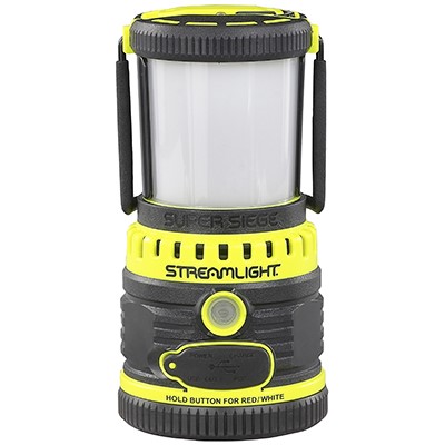 STREAMLIGHT 44945 SUPER SIEGE  125/550/1100 LUMENS RED/WHITE C4 LED BULB BLACK/YELLOW
