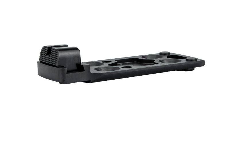 KIMBER MFG.,INC 4200421 KDS9C DOVETAIL REAR SIGHT OPTIC PLATES KIT  BLACK/BLANK REAR SIGHT