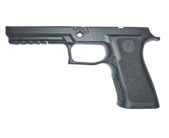 SIG SAUER GRIPMODXF943MBLK P320 GRIP MODULE X-SERIES (MEDIUM SIZE MODULE), 9MM LUGER/40 S&W/357 SIG, BLACK POLYMER, FITS FULL SIZE SIG P320 (4.70")