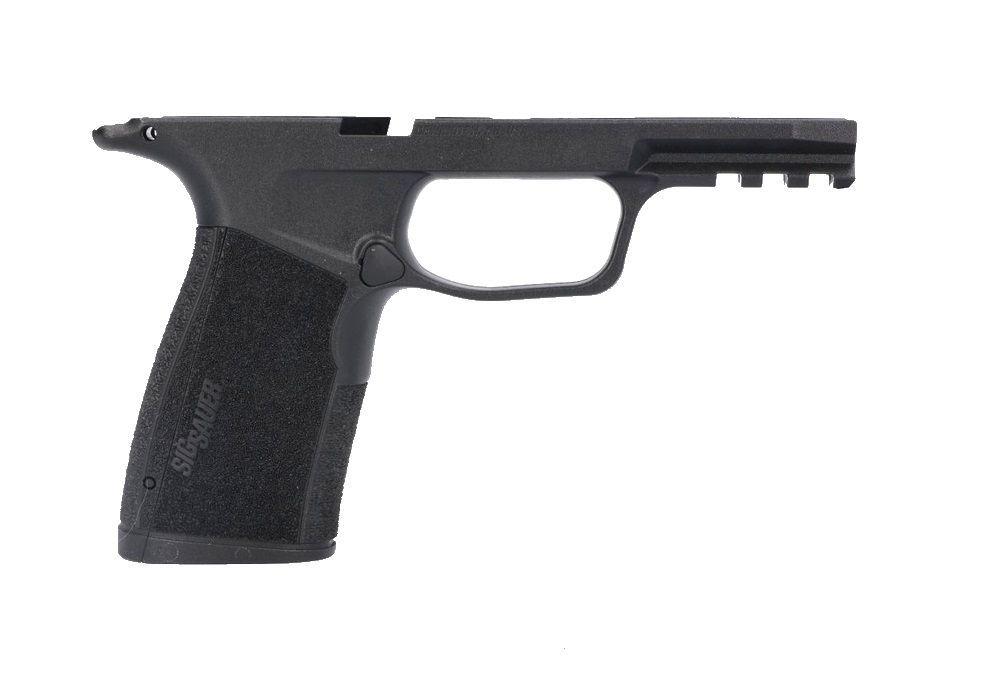 SIG SAUER 8901179 GRIP MODULE  BLACK POLYMER WITH INTERCHANGEABLE BACKSTRAPS FOR SIG P365-XMACRO