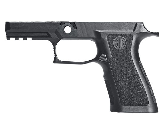 SIG SAUER GRIPMODXCA943MBLK P320 GRIP MODULE X-SERIES CARRY (MEDIUM SIZE MODULE), 9MM LUGER/40 S&W/357 SIG, BLACK POLYMER, FITS SIG P320 (3.90" & 4.70")