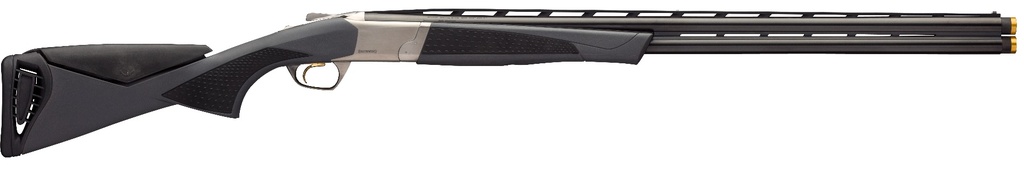 BROWNING 018710304 CYNERGY CX 12 GAUGE WITH 28" SATIN BLUE BARREL, 3" CHAMBER, 2RD CAPACITY, SILVER NITRIDE METAL FINISH & CHARCOAL GRAY ADJUSTABLE COMB STOCK RIGHT HAND (FULL SIZE)
