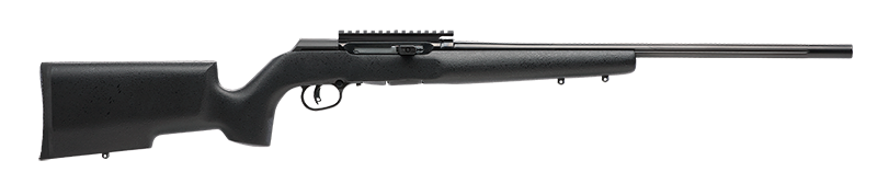 SAVAGE ARMS 47223 A SERIES PRO VARMINT FULL SIZE 17 HMR 10+1 22" HIGH LUSTER HEAVY BARREL, HIGH LUSTER PICATINNY RAIL CARBON STEEL RECEIVER, MATTE BLACK BOYD'S PRO VARMINT WOOD STOCK, RIGHT HAND