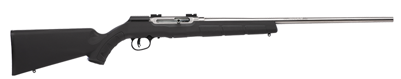 SAVAGE ARMS 47216 A22 FSS FULL SIZE 22 LR 10+1 22" MATTE SPORTER BARREL, MATTE DRILLED & TAPPED STAINLESS STEEL RECEIVER, MATTE BLACK FIXED SYNTHETIC STOCK, RIGHT HAND