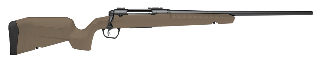 SAVAGE ARMS 32050 AXIS 2  243 WIN 4+1 22" MATTE BLACK SPORTER BARREL, MATTE BLACK DRILLED & TAPPED STEEL RECEIVER, FIXED FLAT DARK EARTH SYNTHETIC STOCK, RIGHT HAND