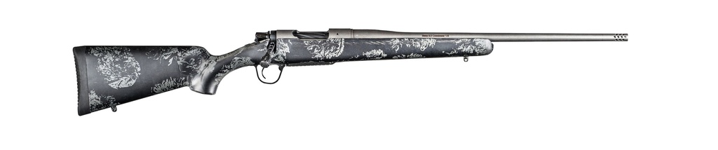 CHRISTENSEN ARMS 8010107800 MESA FFT 7MM REM MAG 3+1 22" THREADED BARREL, TUNGSTEN GRAY CERAKOTE, BLACK WITH GRAY WEBBING STOCK
