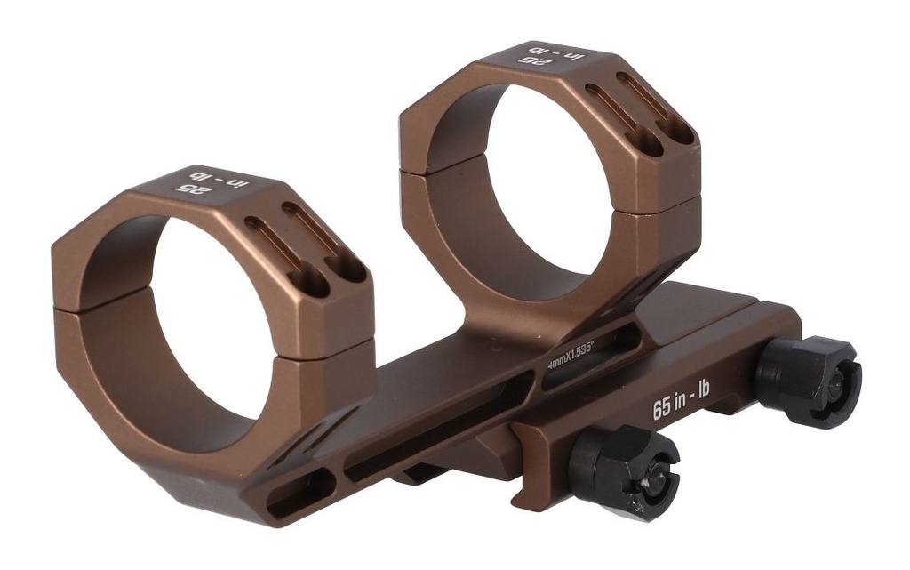 SIG SAUER ELECTRO-OPTICS SOA20017 ALPHA MSR SCOPE MOUNT/RING COMBO COYOTE BROWN ALUMINUM 34MM TUBE