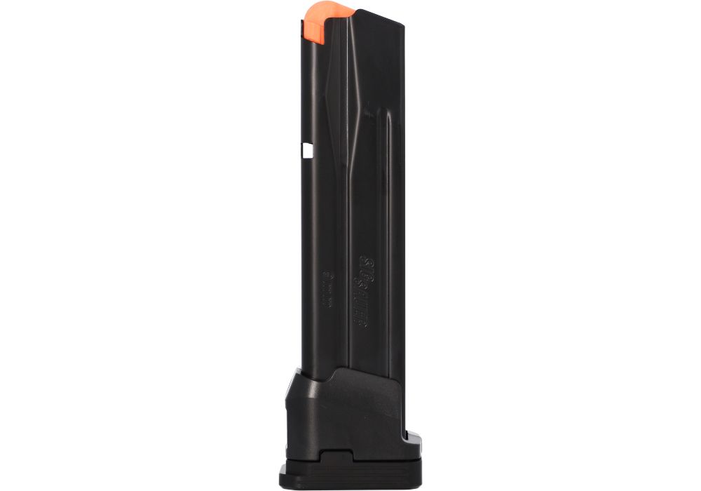SIG SAUER 8901964 P211  23RD DOUBLE STACK 9MM LUGER FITS SIG P320 FULL SIZE BLACK ALUMINUM/STEEL