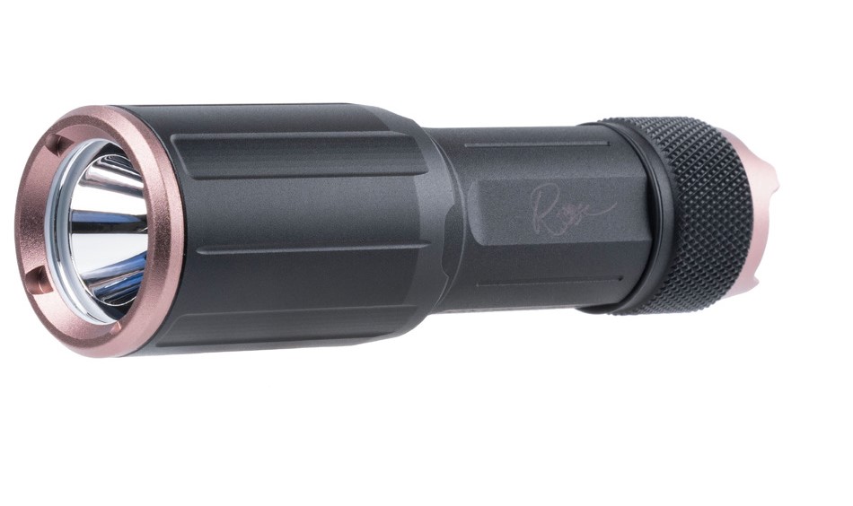 SIG SAUER ELECTRO-OPTICS SOFEC0RS FOXTROT-EDC  ROSE GOLD/BLACK ANODIZED ALUMINUM, WHITE LIGHT 1350 LUMENS