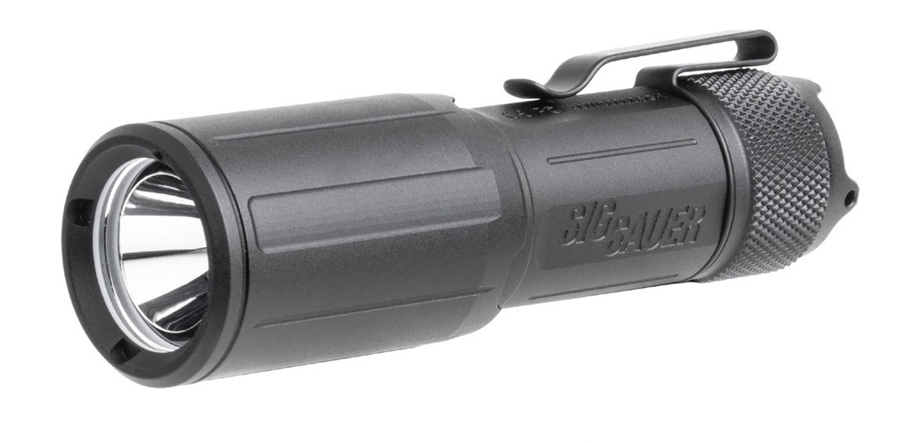 SIG SAUER ELECTRO-OPTICS SOFEC001 FOXTROT-EDC COMPACT  BLACK ANODIZED 1350 LUMENS WHITE