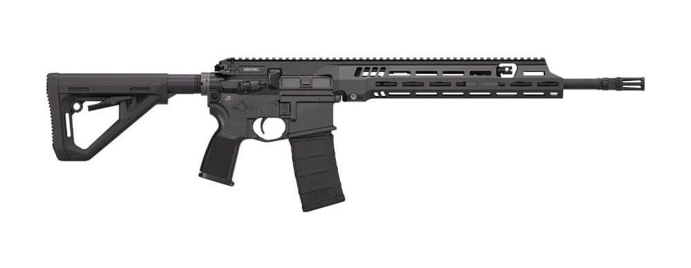SIG SAUER R516G3556N16B 516 G3 MOHAWK 5.56 NATO 30+1 16" BLACK FNC BARREL, BLACK ANODIZED ALLOY RECEIVER W/PICATINNY RAIL, M-LOK HANDGUARD, BLACK POLYMER STOCK, TEXTURED GRIP, AMBIDEXTROUS