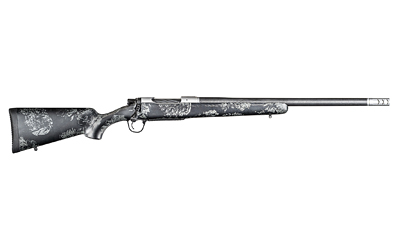 CHRISTENSEN ARMS 8010659800 RIDGELINE FFT 22 CREEDMOOR 4+1 24" CARBON FIBER THREADED BARREL, STAINLESS STEEL DRILLED & TAPPED RECEIVER, CARBON W/GRAY ACCENTS SPORTER FFT CARBON FIBER STOCK