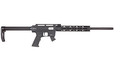 DERYA FIREARMS TM22.METAL.20 TM22 METAL 22 LR 10+1 20" BLACK THREADED BARREL, BLACK ANODIZED ALUMINUM RECEIVER W/PICATINNY RAIL RECEIVER, BLACK FIXED ALUMINUM STOCK, BLACK POLYMER GRIP