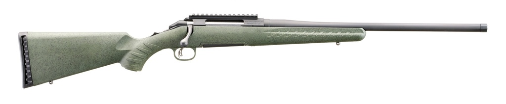 GLENFIELD 52005 MODEL A  FULL SIZE 6.5 CREEDMOOR 4+1 20" MATTE BLACK THREADED BARREL, MATTE BLACK ALLOY STEEL RECEIVER W/PICATINNY RAIL, MOSS GREEN SPLATTER FIXED SYNTHETIC STOCK, THREAD PROTECTOR