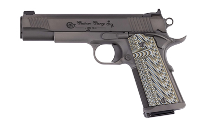 COLT MFG O1080CS CUSTOM CARRY  45 ACP 7+1 5" NATIONAL MATCH BARREL, STEEL FRAME W/PICATINNY RAIL