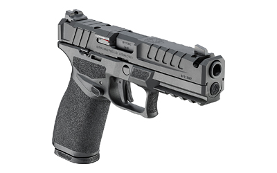SPRINGFIELD ARMORY EC9459BCAU ECHELON *CA COMPLIANT FULL SIZE 9MM LUGER 10+1 4.50" BLACK MELONITE BARREL & STEEL OPTIC READY/SERRATED SLIDE, BLACK POLYMER FRAME W/PICATINNY RAIL, TEXTURED GRIP