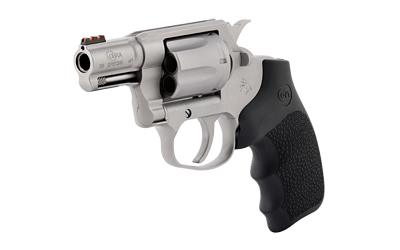 COLT MFG COBRASM2RFO COBRA  38 SPECIAL +P 6RD SHOT 2" MATTE STAINLESS BARREL, CYLINDER & FRAME, BLACK HOGUE OVERMOLDED GRIP, EXPOSED HAMMER