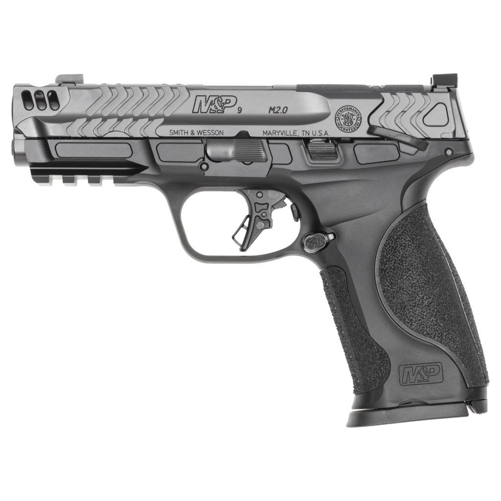 SMITH & WESSON 14338 M&P PC M2.0 9MM LUGER 4.22" OPTIC READY/SERRATED SLIDE
