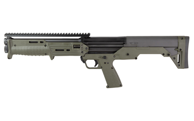 KEL-TEC KS7GRN-GEN2 KS7 G2 BULLPUP FRAME 12 GAUGE PUMP 3" 6+1 18.50" BLACK STEEL BARREL, GREEN RECEIVER, M-LOK, GREEN POLYMER STOCK & GRIP