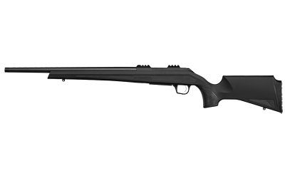 CZ-USA 07422 600+ ALPHA 270 WIN 5+1 20" BLACK NITRIDE THREADED BARREL, BLACK NITRIDE ALUMINUM RECEIVER W/WEAVER RAIL, BLACK SOFT TOUCH FIXED POLYMER STOCK