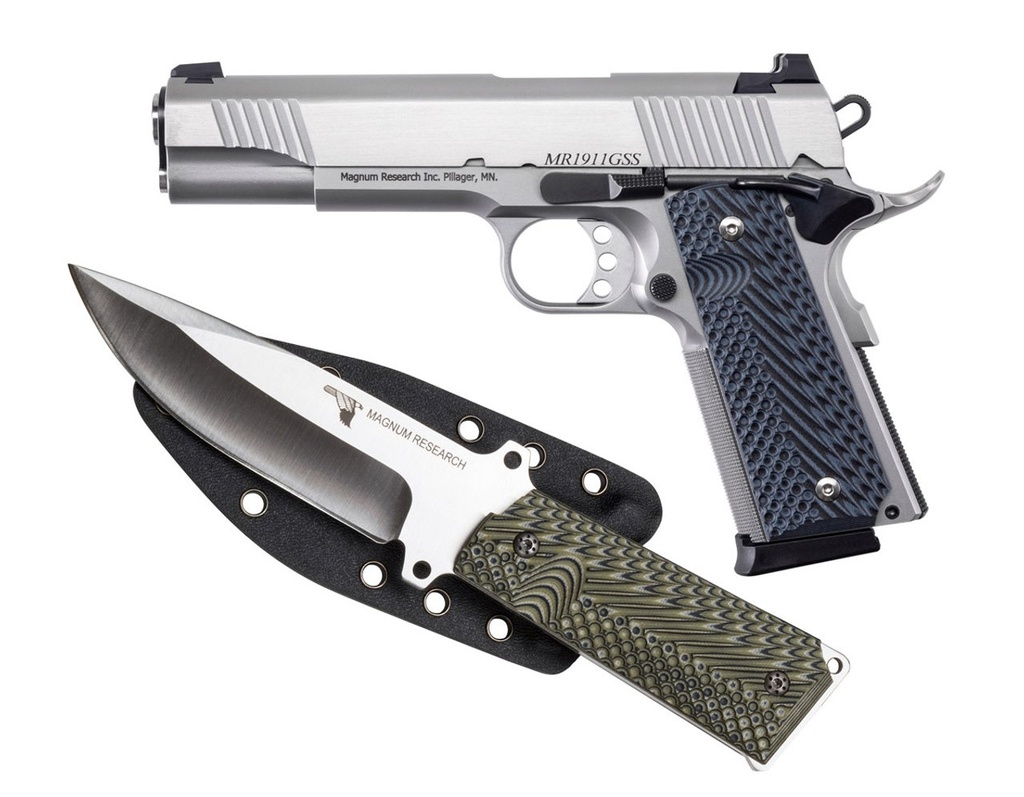 MAG DE1911G9SSK  1911 9MM G 5 W/KNF            BLK