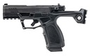 TAURUS 1-GX4CRP941-10SIWB GX4  COMPACT FRAME 9MM LUGER 10+1 3.70" STAINLESS STEEL BARREL, ALLOY STEEL OPTIC READY/SERRATED SLIDE, STAINLESS STEEL FRAME