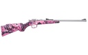 HENRY H005RMG MINI BOLT  YOUTH 22 S/L/LR 1RD 16.25" MATTE STAINLESS STEEL BARREL, MATTE DRILLED & TAPPED STAINLESS STEEL RECEIVER, MUDDY GIRL FIXED W/PISTOL GRIP SYNTHETIC STOCK, RIGHT HAND