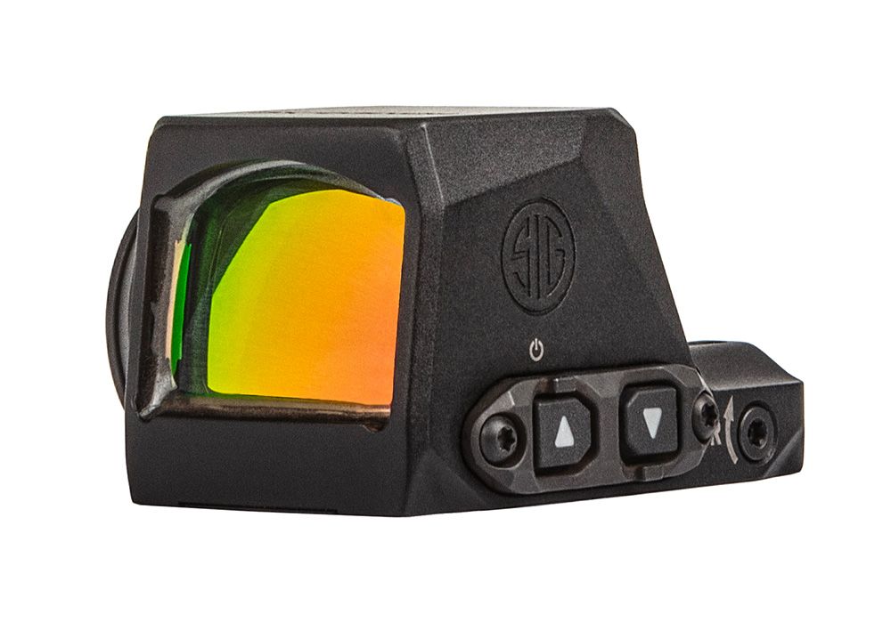 SIG SAUER ELECTRO-OPTICS SORX1280 ROMEO-X COMPACT BLACK 1X24MM 3MOA GREEN DOT RETICLE RX FOOTPRINT MOUNT