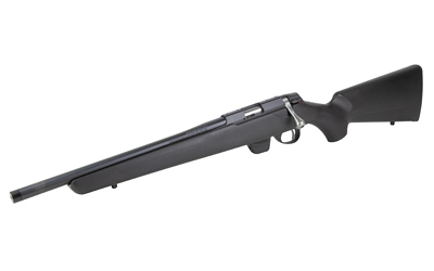 TIKKA JRT1X400SB T1X  22 LR 10+1 16" BLUED THREADED BARREL, BLUED DRILLED & TAPPED STAINLESS STEEL RECEIVER, FIXED SYNTHETIC STOCK, LEFT HAND