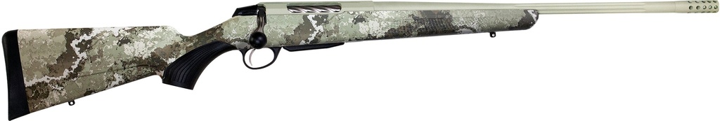 TIKKA JRTXVA37124 T3X LITE 7MM PRC 3+1 24.40" DESERT VERDE CERAKOTE FLUTED THREADED BARREL & DRILLED & TAPPED RECEIVER, VEIL ALPINE FIXED SYNTHETIC STOCK, RIGHT HAND