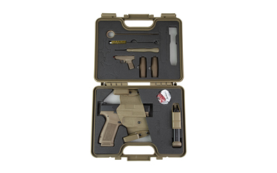 CANIK HG7884CABD-N METE MC9L *CA COMPLIANT 9MM LUGER 10+1 3.18" BLACK STEEL BARREL, BLACK NITRIDE STEEL SERRATED SLIDE, FLAT DARK EARTH POLYMER FRAME W/PICATINNY RAIL, INTERCHANGEABLE BACKSTRAP GRIP