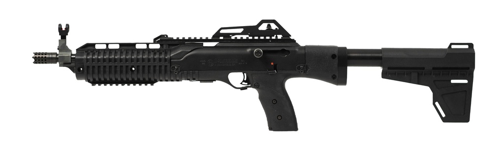 HI-POINT 995PBRACE 1095P  9MM LUGER 10+1 13.25" BLACK THREADED BARREL, BLACK POWDERCOAT POLYMER RECEIVER W/PICATINNY RAIL, BLACK PISTOL BRACE, BLACK PLASTIC GRIP
