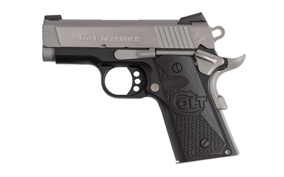 COLT MFG O7800XETT DEFENDER  45 ACP 7+1 3" CARBON STEEL SLIDE, ALUMINUM FRAME W/BEAVERTAIL, G10 GRIP